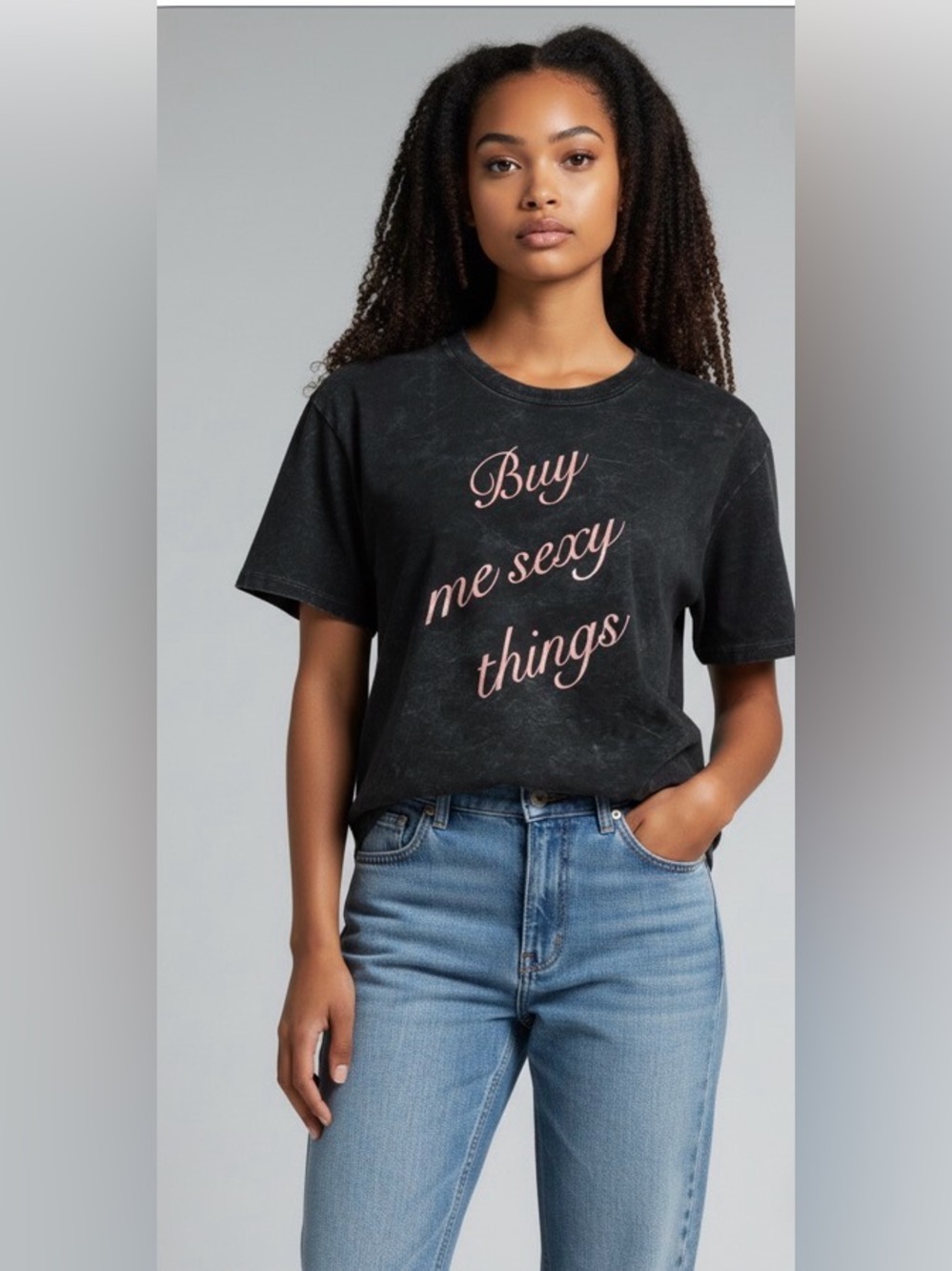 Buy Me Sexy Thing Graphic Crop Top from the brand Generation Kiss size XXL - Picture 3 of 4